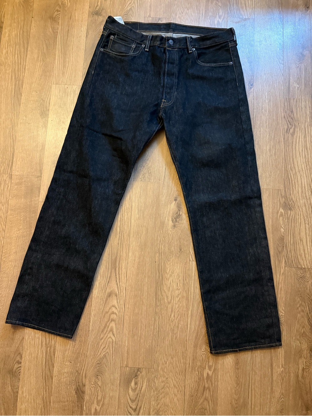 Levi's Men's Black Straight-Leg Jeans